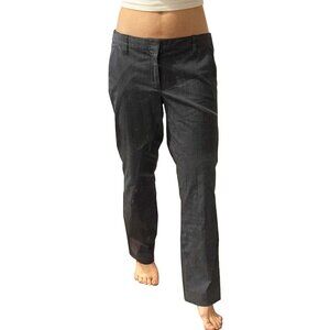 Marc by Marc Jacob's Women Navy Blue Stripe Mid/Low-Rise Pants Size 8